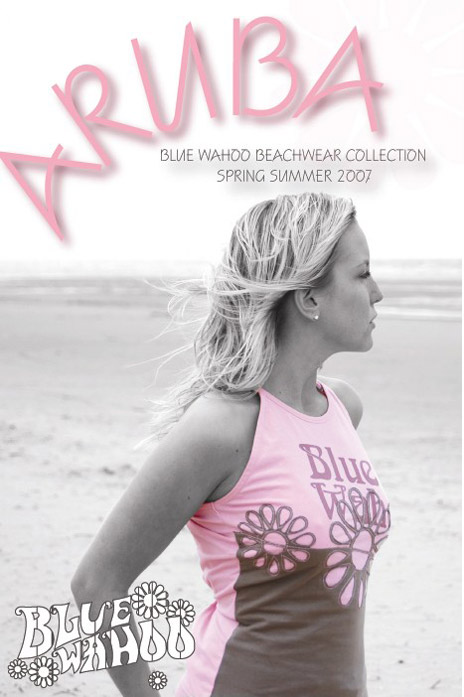 face of blue wahoo poster